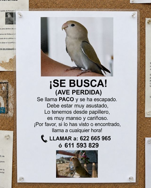 Paco está perdido